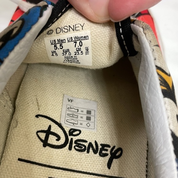 Disney’s Mickey Mouse Vans off the wall sneakers - Picture 8 of 9